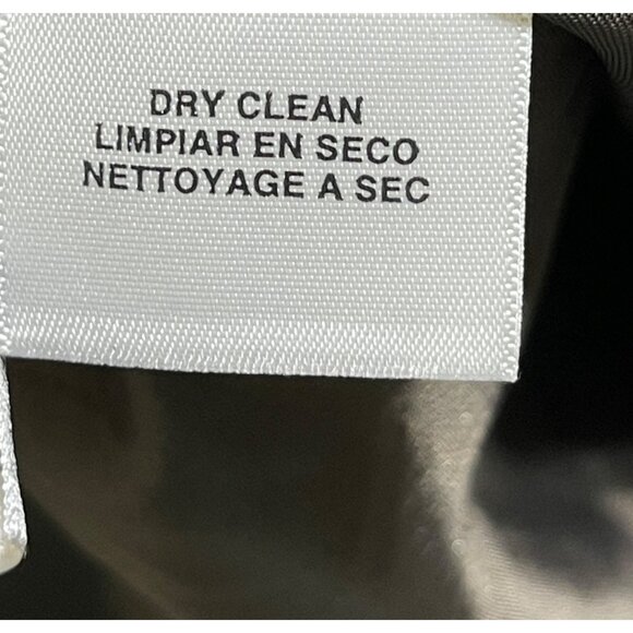 Jones New York Jacket Taupe Button Front Size 14 Stretch Wool Blend Blazer - Picture 7 of 7